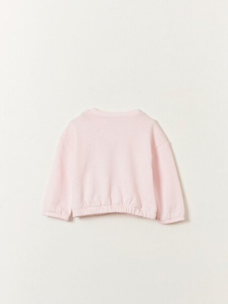 Buzo deportivo Estampa Corazones Rosa