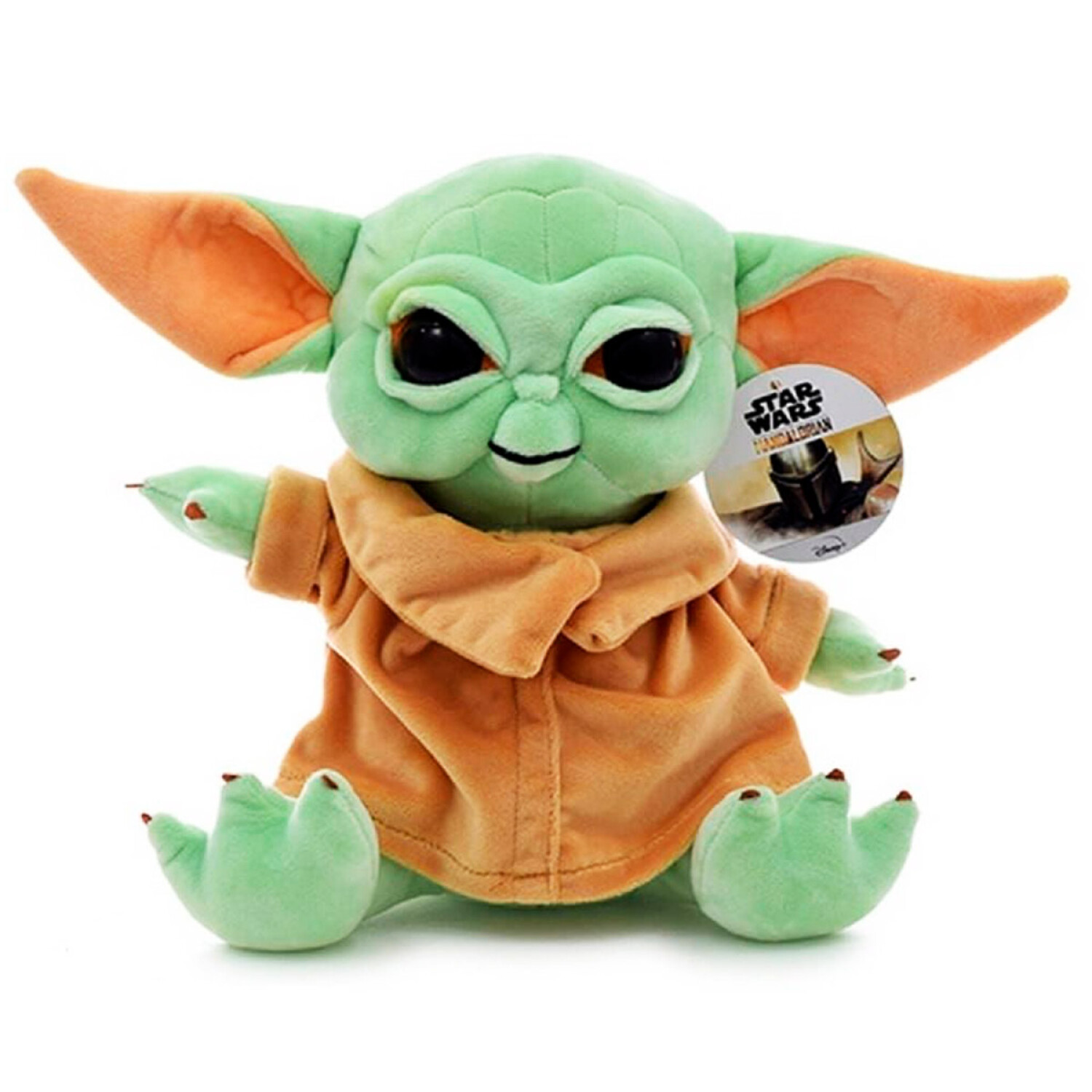Star Wars Peluche Baby Yoda 40cm Mandalorian Grogu — El Rey del  entretenimiento