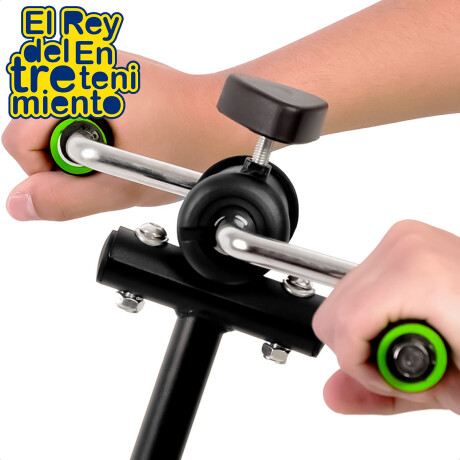 Ejercitador Master Gym Bicicleta P/ Piernas Y Brazos Negro 1
