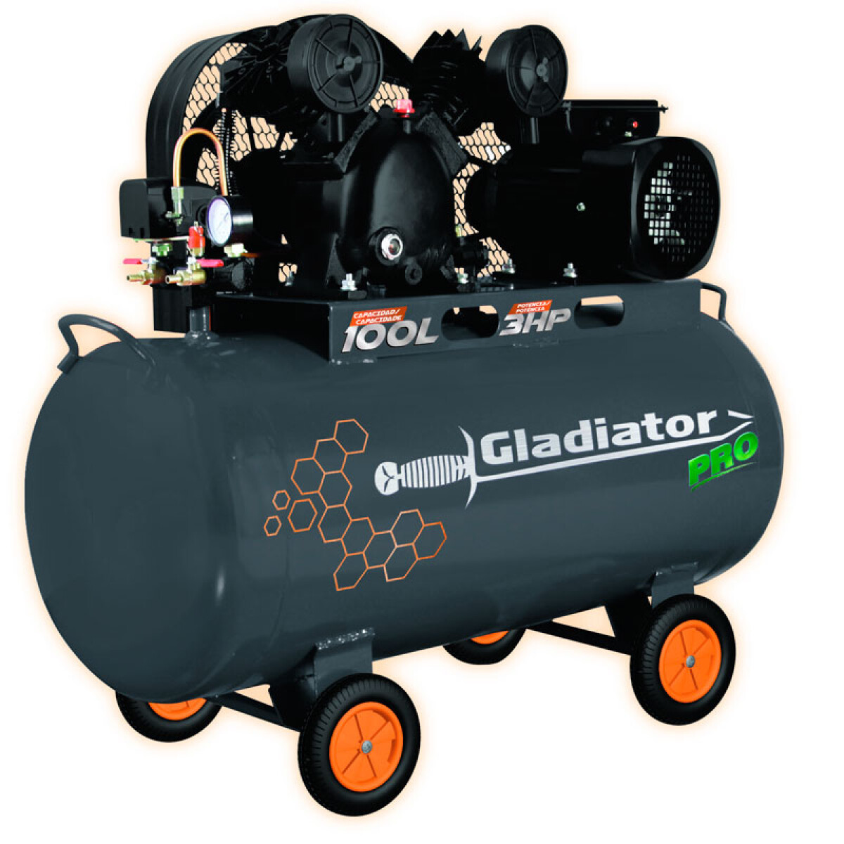 ZZ COMPRESOR 150L 2200W 3HP CE815220M503 GLAD PRO ++ - N/a 
