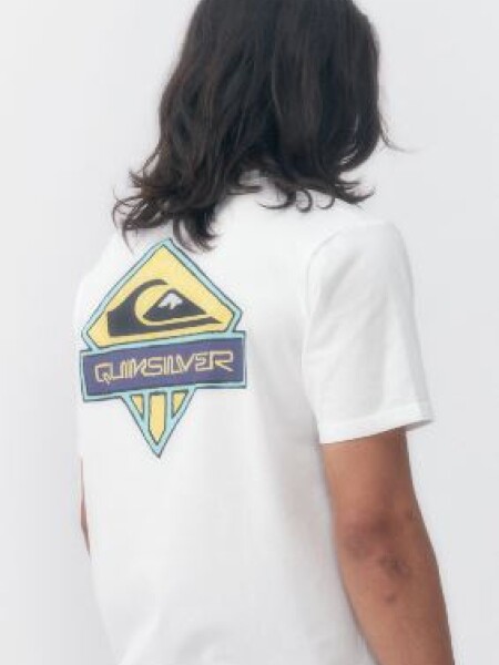 T-SHIRT QUIKSILVER 40612 BLANCO
