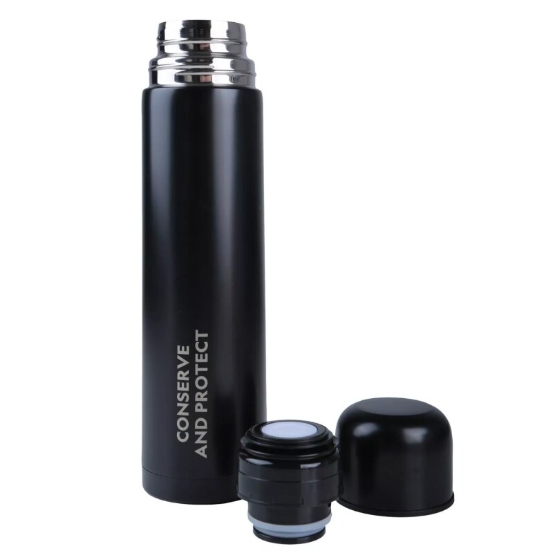 Termo Bala National Geographic 1000 ml – Acero Inoxidable NEGRO