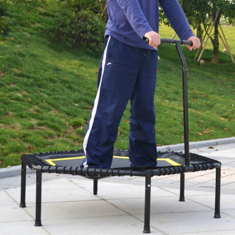 Mini Trampolín Hexagonal C/ Agarre Fitness Crossfit Fit006001