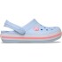 Crocs Crocband Clog T Niños 1 a 5 años Blue Frost/guava