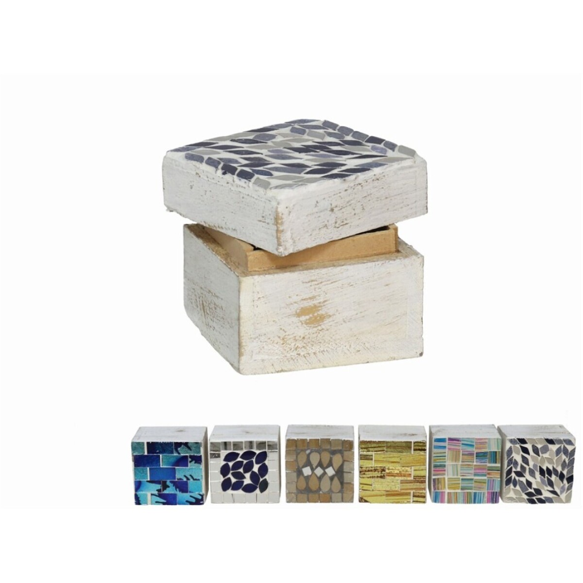 Caja Madera 6.3x6.3x5Cm 