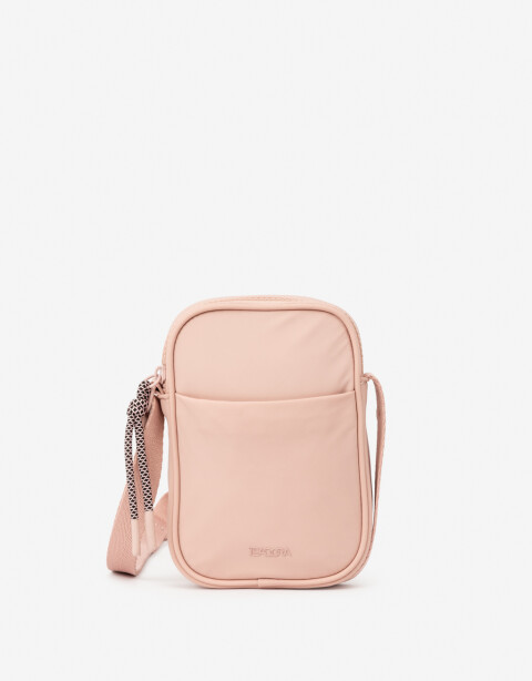 Complemento Marroquinería Nylon Pouch En Material Reciclado - Rosa Bebe