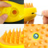 Cepillo Peine Con Spray Pelo Saca Nudos Perro Gato Mascota Variante Color Amarillo