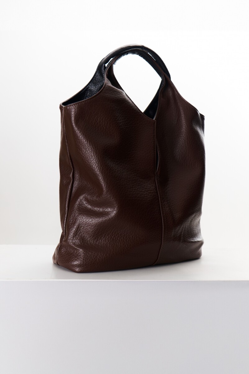 BOLSO REVERSIBLE CHOCOLATE