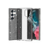 Protector Samsung Galaxy S24 Ultra transparente gris con brillos Protector Samsung Galaxy S24 Ultra Transparente Gris Con Brillos