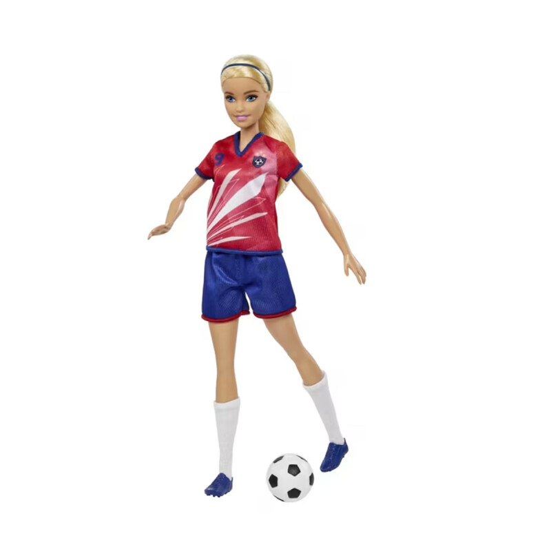 Barbie Profesiones Muñeca Jugadora de Fútbol Barbie Profesiones Muñeca Jugadora de Fútbol