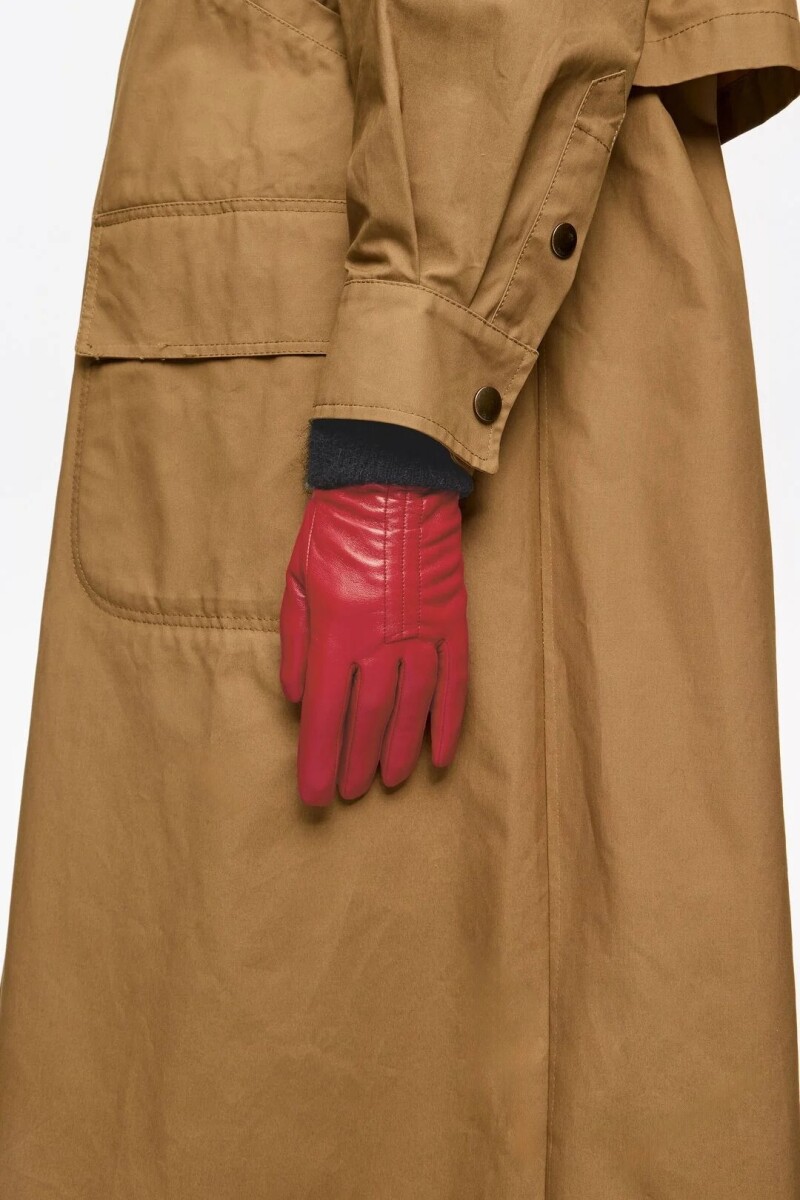 GUANTES Rojo