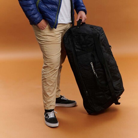 Bolsos Deportivos Con Ruedas Expandible Negro