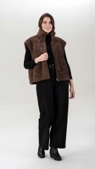 Chaleco Reversible Marena Marron