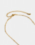 Cadena Corta con Dije Acero quirúrgico Cadena Corta Con Dije Corazón Acero - Dorado