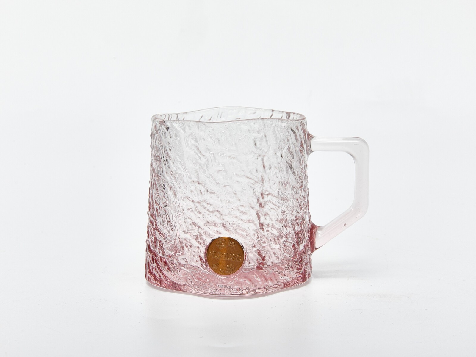 TAZA DE VIDRIO DE LA COLECCIÓN CHERRY BLOSSOM (DEGRADADO ROSA/260 ML) 