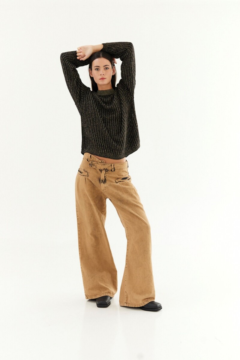 Sweater Steel Negro