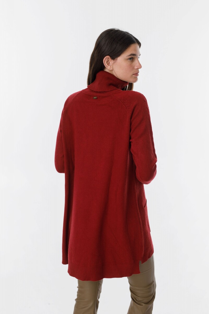 Sweater Pocket Bordeaux