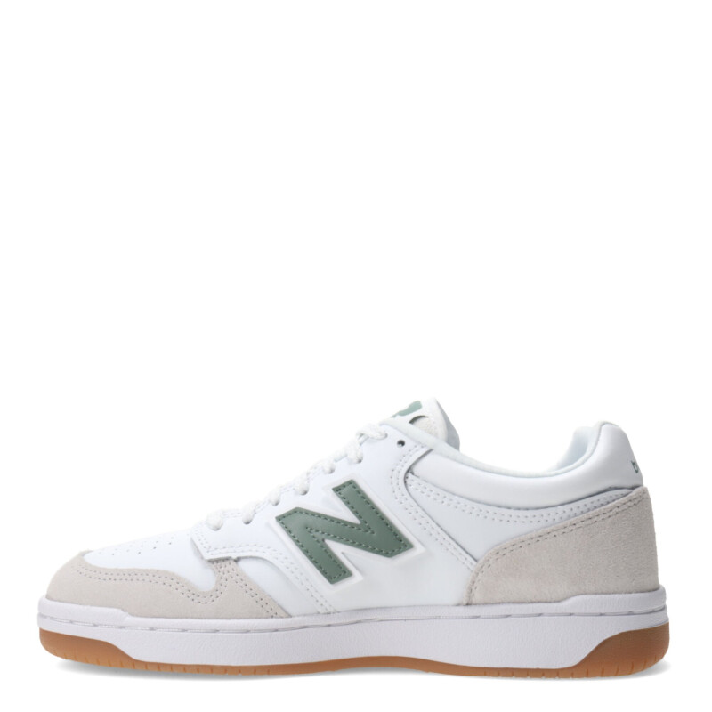 Championes de Hombre New Balance Court Blanco - Gris - Verde
