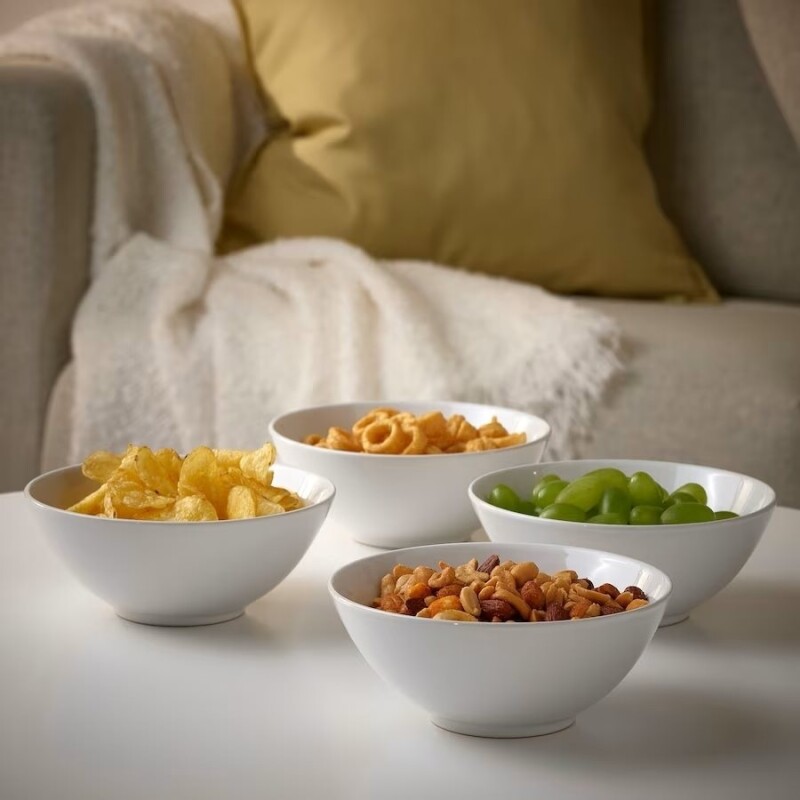 Bowl de Cerámica Selecta Ibiza 12 cm – Blanco BOWL CERAMICA D12CM IBIZA BLANCO