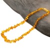 COLLAR NUGGET HONEY 32cm piedra irregular Collar Nugget Honey 32cm Piedra Irregular