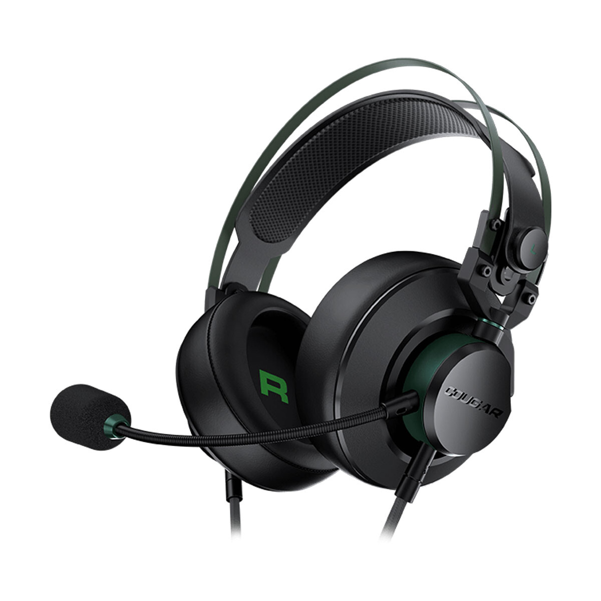Auriculares Gamer Cougar VM410 XB Black Green 