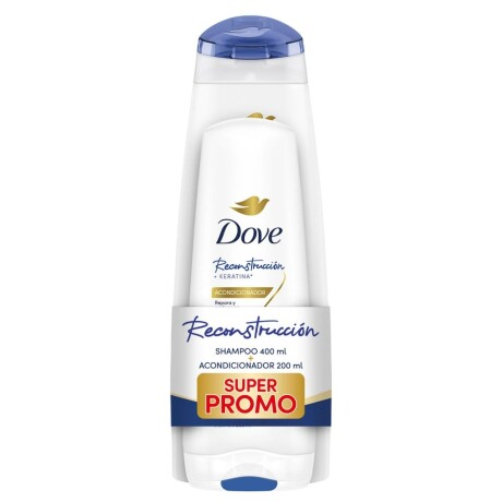 Dove Shampoo Reconstrucción 400ml + Acond. 200ml Dove Shampoo Reconstrucción 400ml + Acond. 200ml