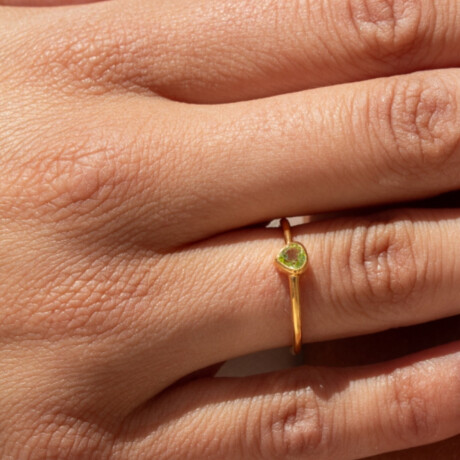 Anillo Karvik de plata 925 bañada en oro 18 K 0