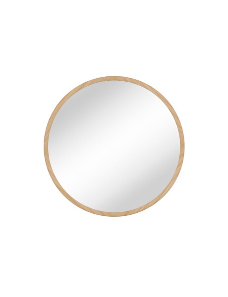 ESPEJO MADERA D60CM BEIGE ESPEJO MADERA D60CM BEIGE