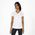 TSHIRT FEM POLY EVERLAST SEASONAL WT S WHITE