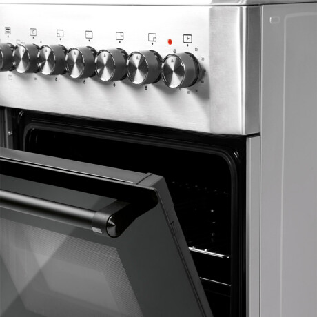 Cocina Combinada 4 Hornallas Gris con Grill Smartlife SL-KS5757C Cocina Combinada 4 Hornallas Gris con Grill Smartlife SL-KS5757C