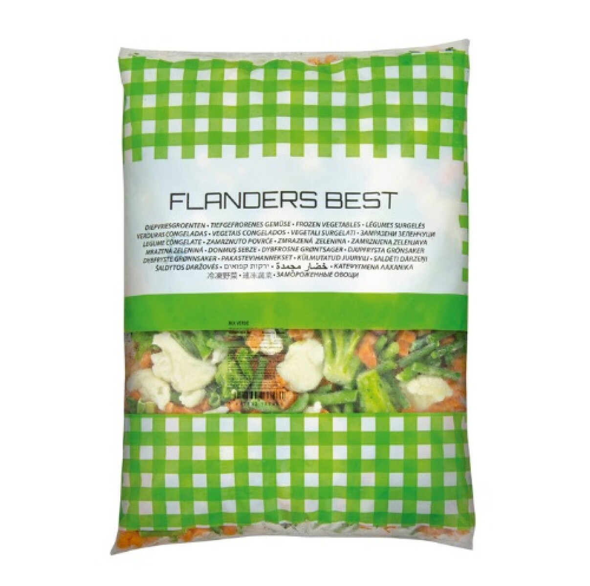 Ensalada Mix Verde Flanders - 2,5 kg 