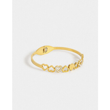 Pulsera De Acero Quirúrugico Dorado
