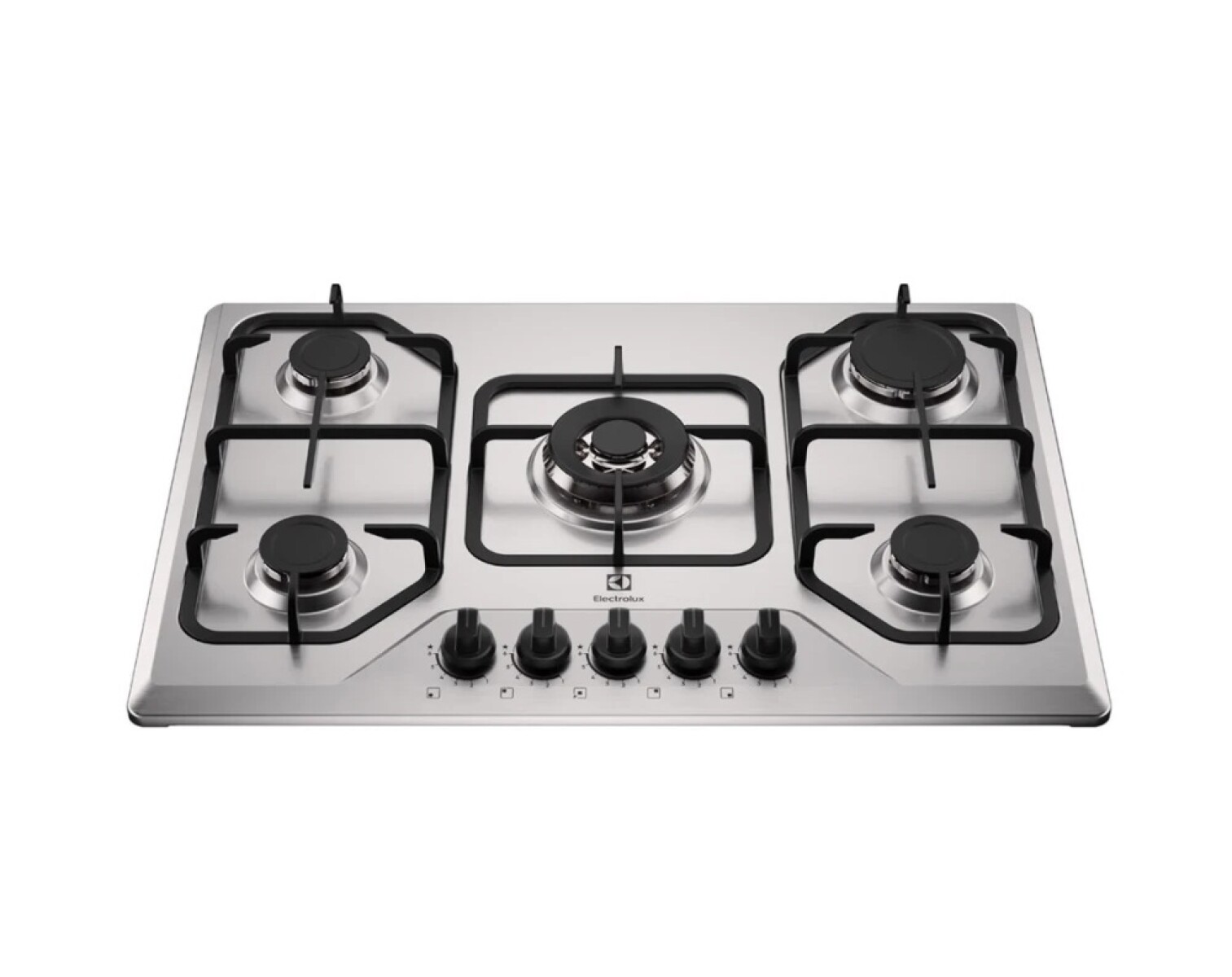 Anafe 5 hornallas Inox. Electrolux GT75X 