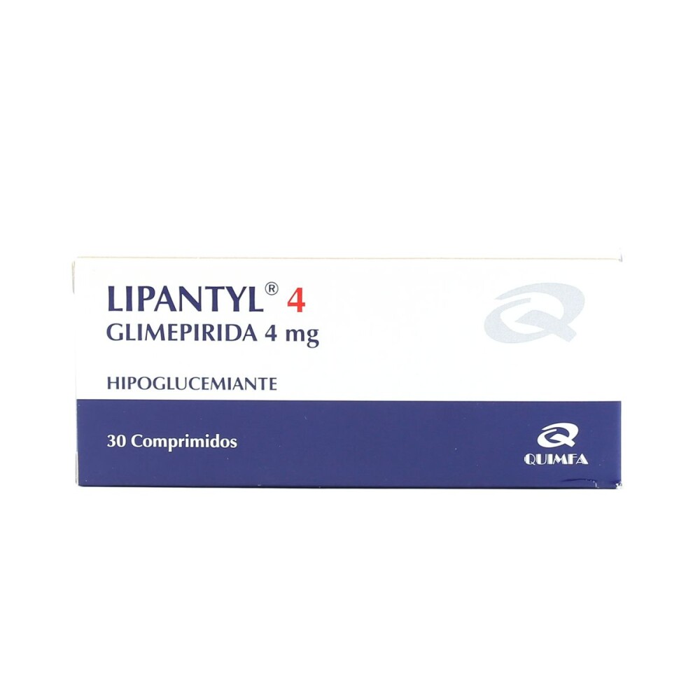 LIPANTYL 4 MG. CJ X 30 COMPRIMIDOS única