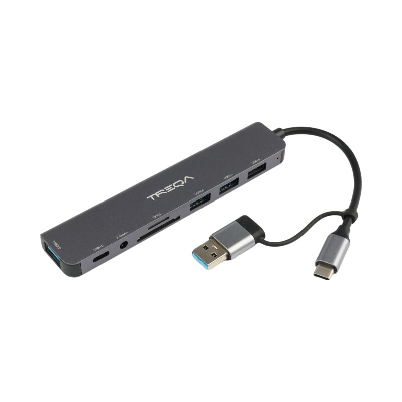 Hub adaptador USBC 9 en 1 Treqa Hub adaptador USBC 9 en 1 Treqa