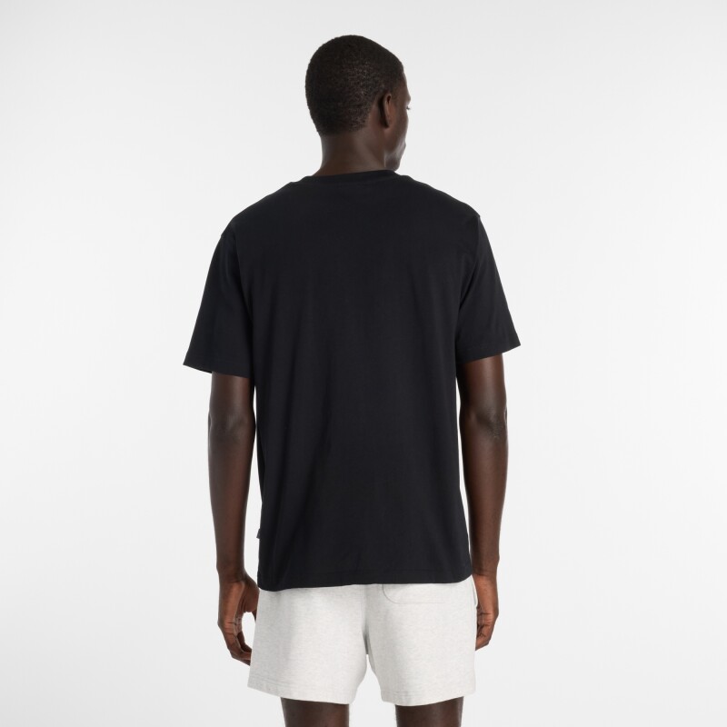Remera New Balance de Hombre - -MT61B0WFBK BLACK