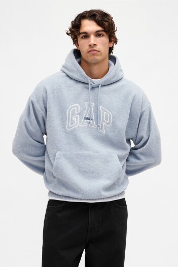 Canguro Logo Gap Polar Hombre Bc15 Lt Grey Heather