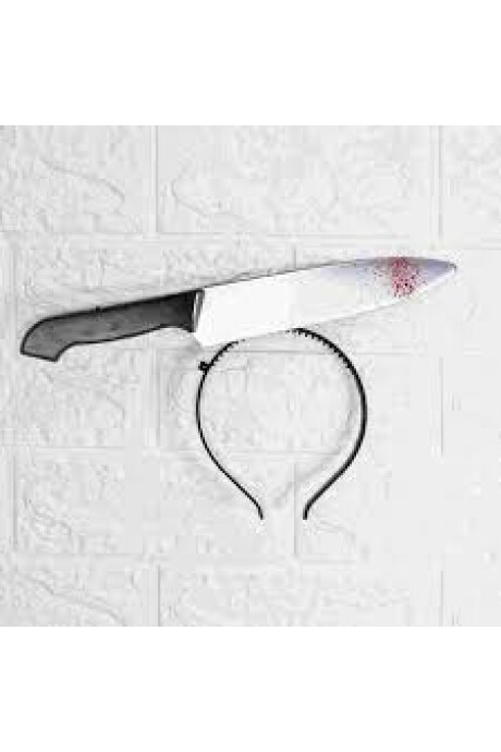TIARA CON CUCHILLO SANGRIENTA TIARA CON CUCHILLO SANGRIENTA