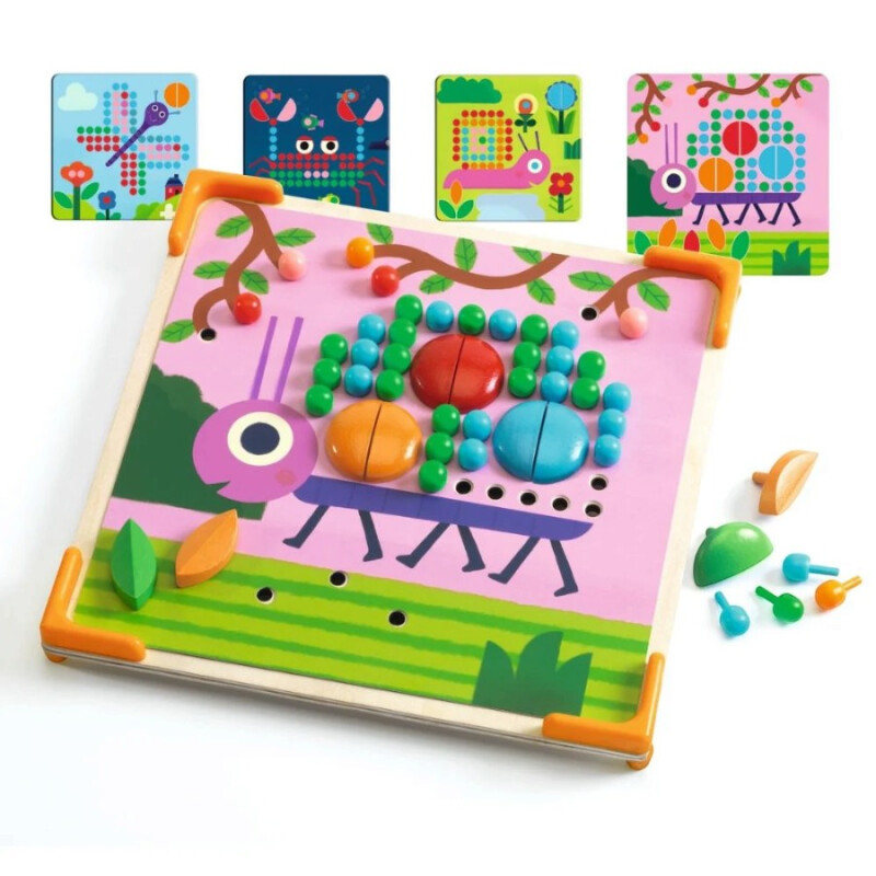 Juego de Mesa Mosaïco Mini Animo Djeco Juego de Mesa Mosaïco Mini Animo Djeco
