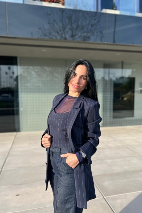 Blazer Tara Azul