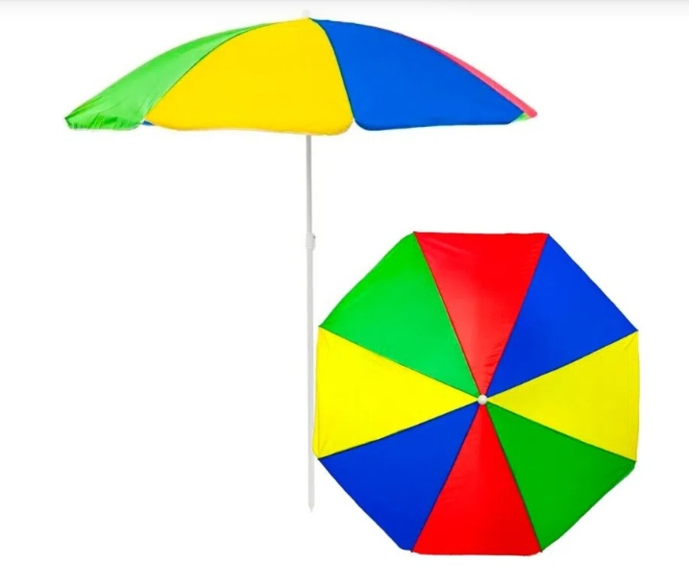 SOMBRILLA PLAYERA FASHION SURTIDA MOR 1.8MTS 