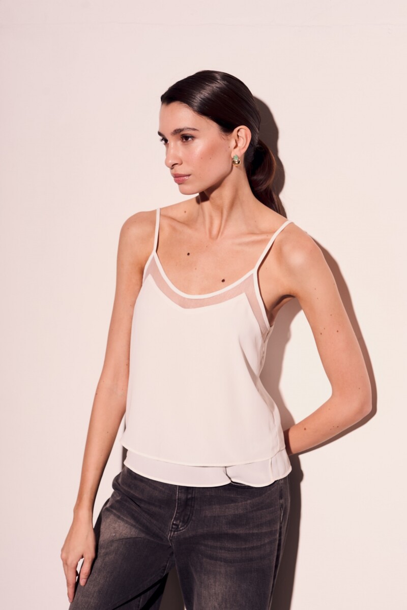 Blusa Lencera - Blanco 