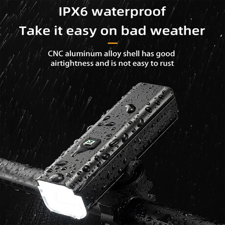Linterna Luz Led Rockbros 1000 Lúmenes IPX6 001