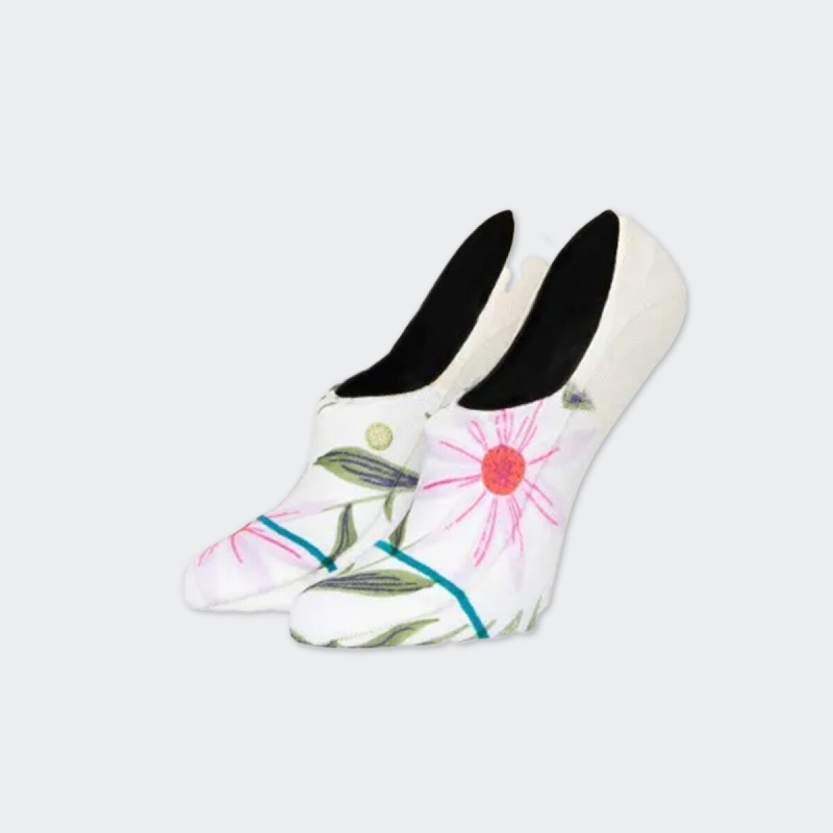 Medias Stance Flaunt No Show - Blanco 