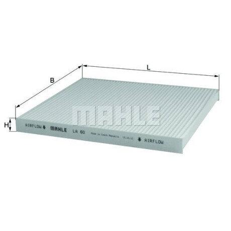 FILTRO HABITACULO RENAULT MEGANE / SCENIC MAHLE FILTRO HABITACULO RENAULT MEGANE / SCENIC MAHLE