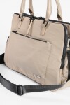 Cartera briefcase porta laptop topo