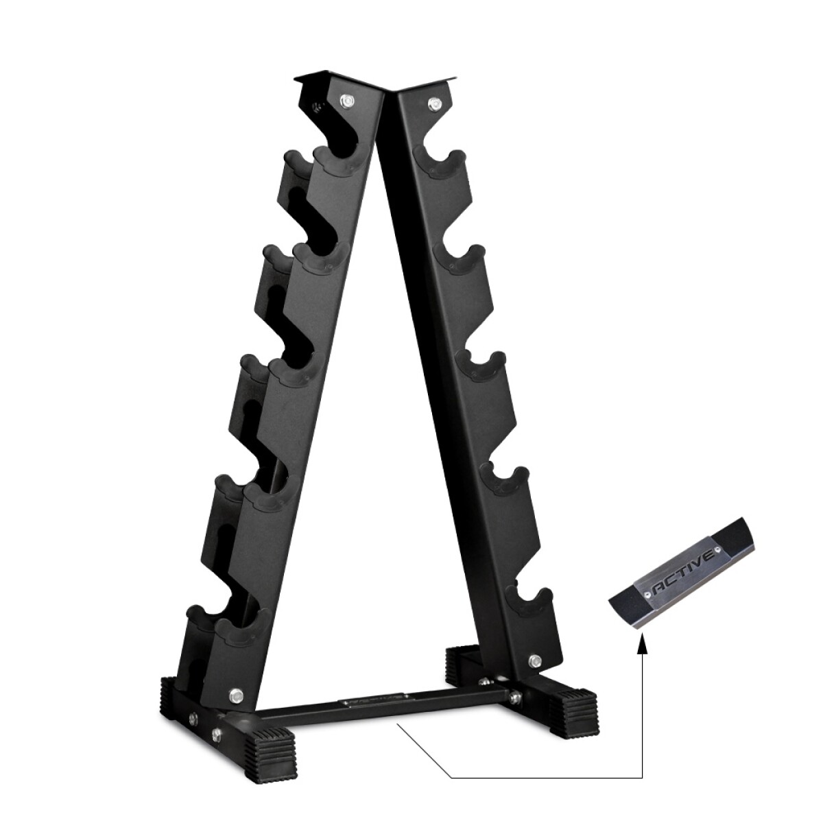 Mancuernero Vertical 5 Pares Active 