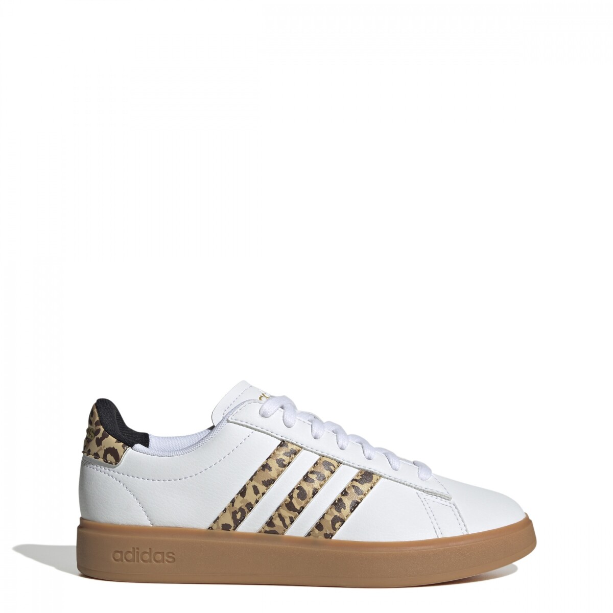 Championes de Mujer Adidas Grand Court Adidas - Blanco - Leopardo 