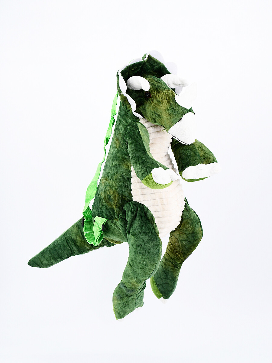 MOCHILA DINO - VERDE 