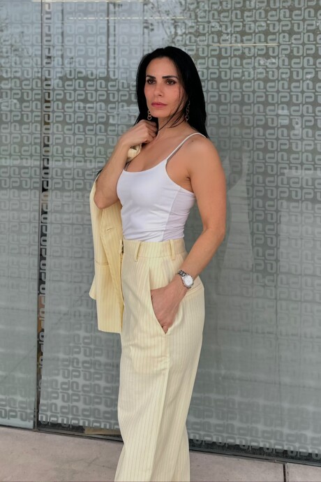Pantalon Karla Amarillo